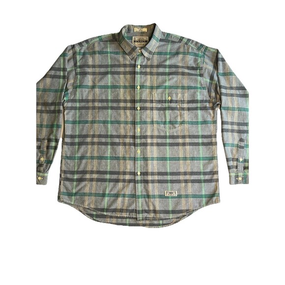 Levi's Other - Vintage 70s Men’s Levis Long Sleeve Button Up Shirt Size XL Plaid 100% Cotton